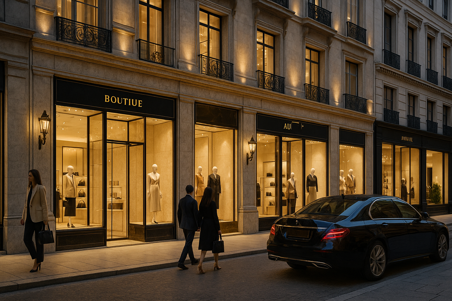Luxury stores